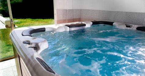 Relax in the Jacuzzi
